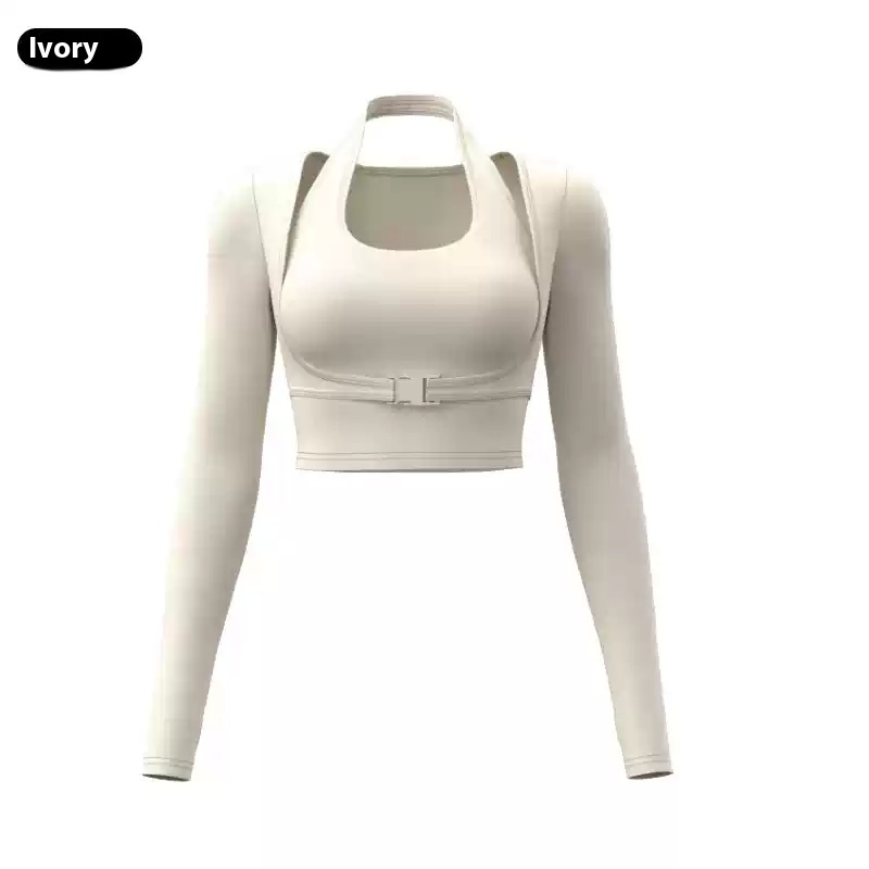 Halter Wear-free Bra Exercise Yoga Clothes Women's Slim Fit Slimming