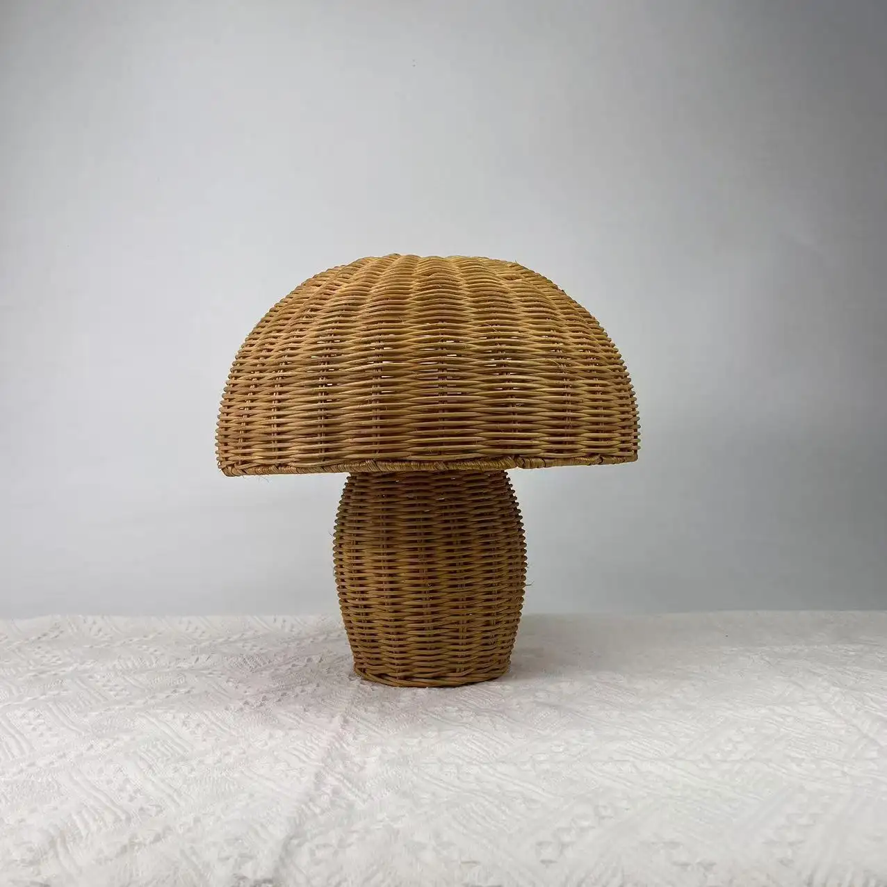 Bohemian Style Bedside Lamp Decorative Woven Table Lamp