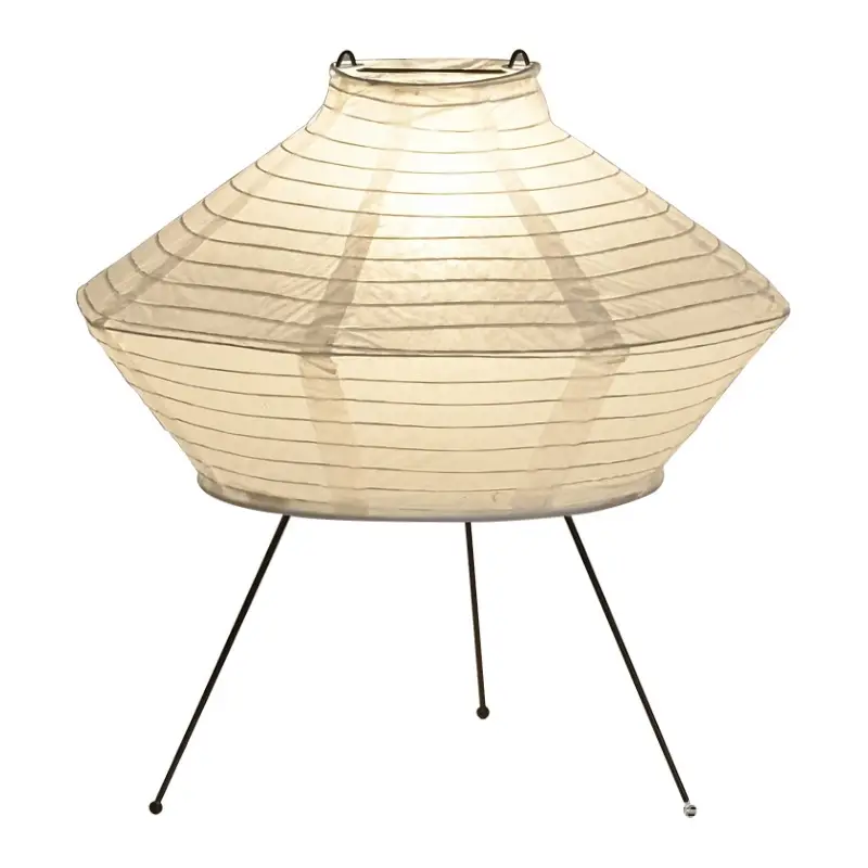 Japanese-style Simple Rice Paper Creative Bedside-use Vertical Table Lamp