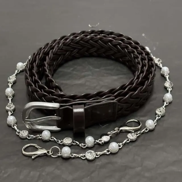 Hand woven Decorative Pearl Waist Chain European West Road - Shop at LoveMi