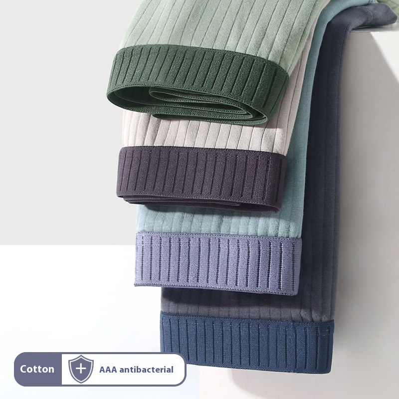 Men's Cotton Four Corners Antibacterial Crotch Boyshorts