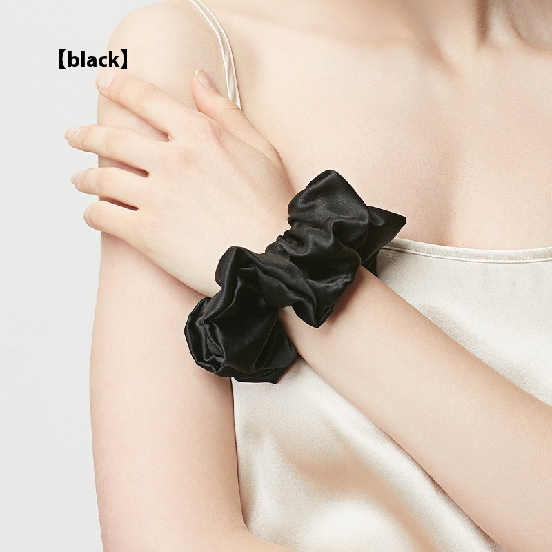 19 M Silk Large Intestine Hair Ring High-grade Headdress Flower 5cm