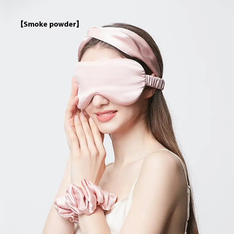 22 M Thick Glossy Silk Eye Mask Eye Protection Shading