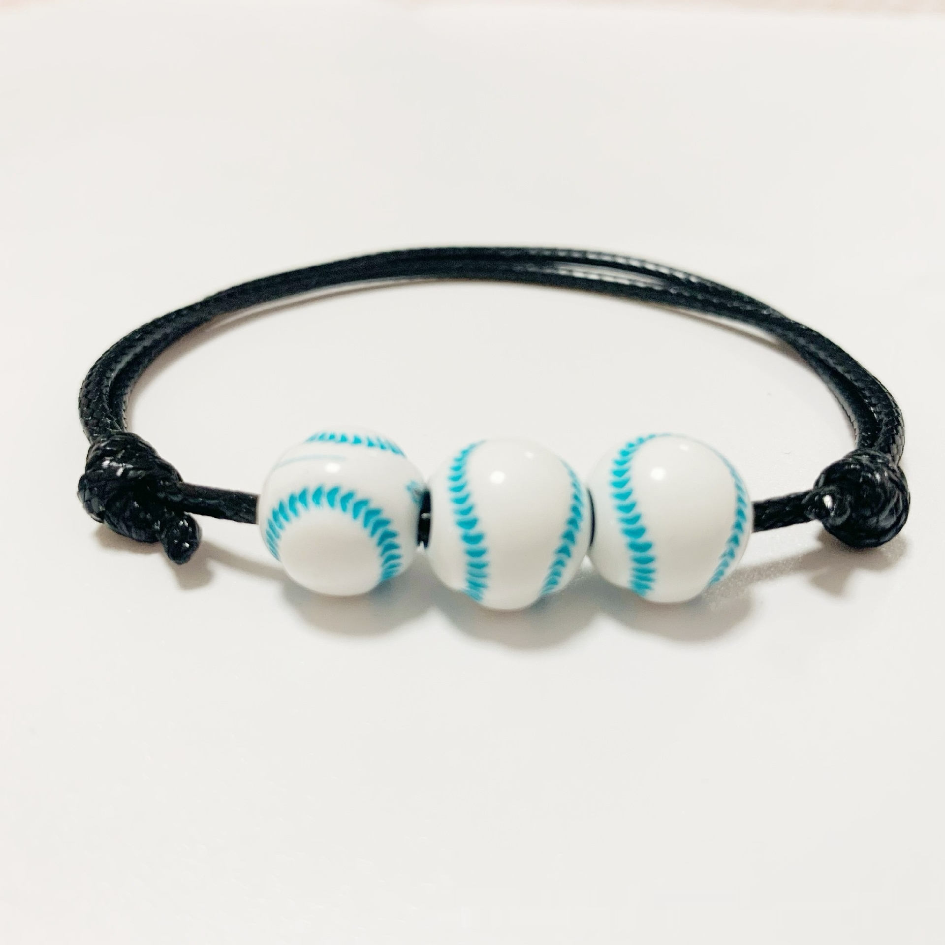 Baseball White And Blue
