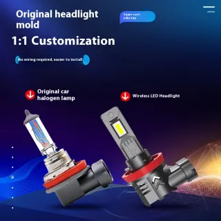 Super Bright Spotlight H7h1led Car Lamp Modification Direct Plug-in