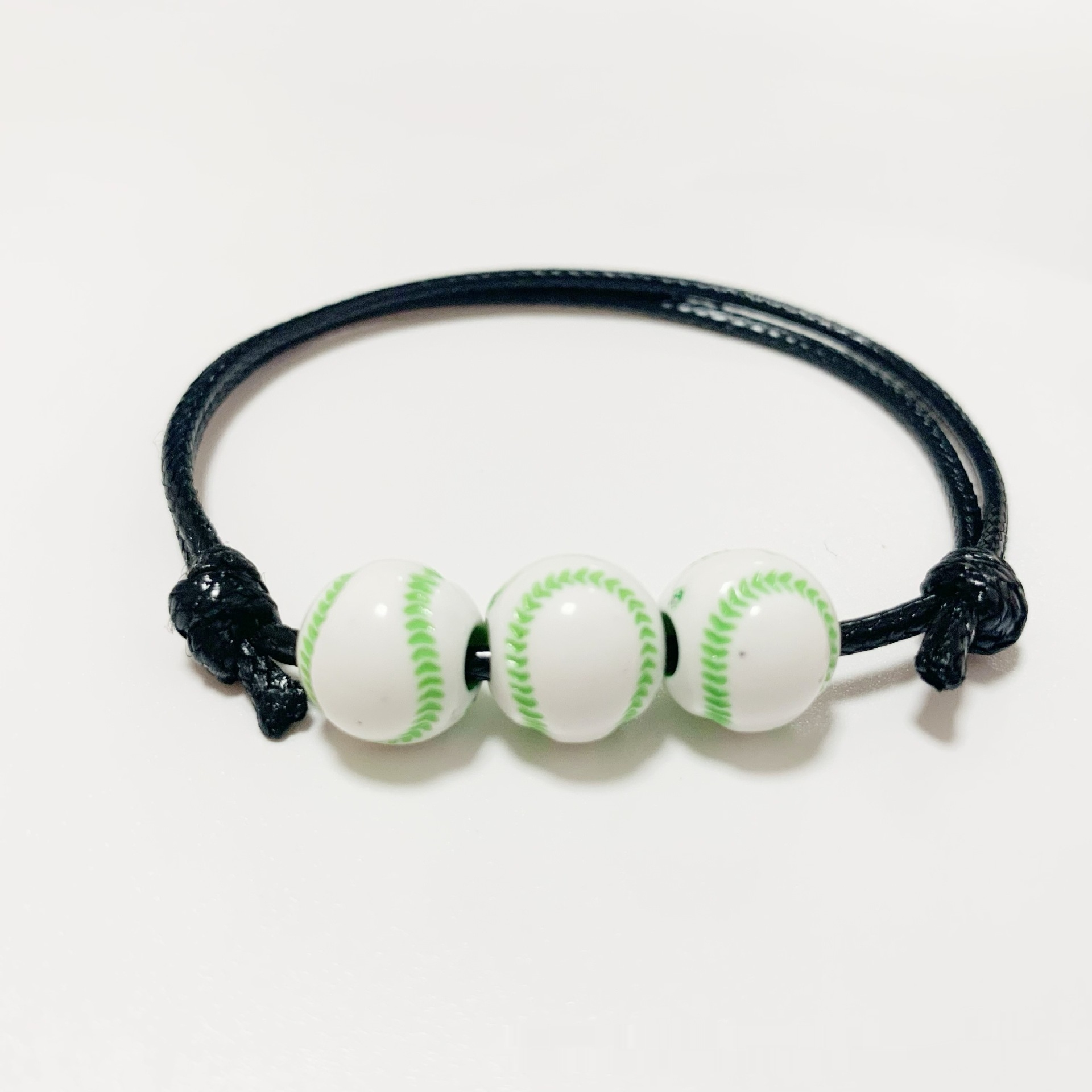 Baseball White Green