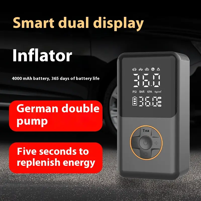 Car Inflatable Automatic Portable Handheld