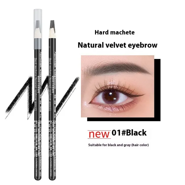 Hard Core Wild Eyebrow Pencil Waterproof And Sweatproof Distinct Look 3G - Shop at LoveMi