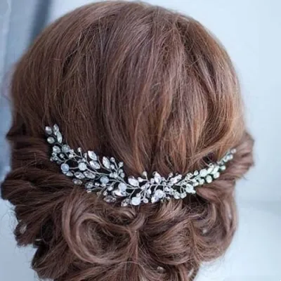 Crystal Headgear Wedding Bridal Hair Jewelry Accessories