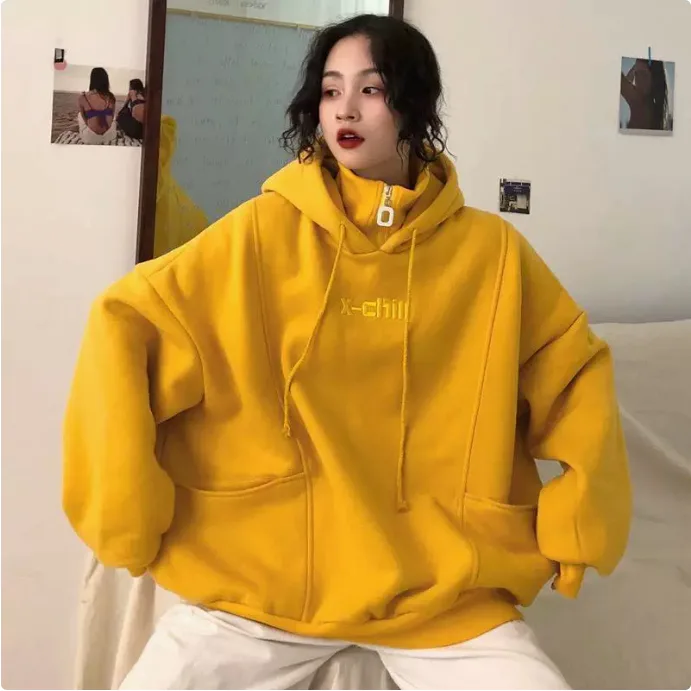 Hoodies Women Autumn Winter New Korean Style Student Loose