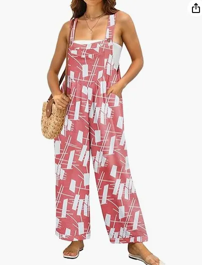 Casual Loose Jumpsuit With Pockets 8 Style - Shop at LoveMi