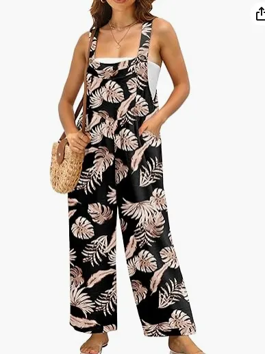 Casual Loose Jumpsuit With Pockets 1 Style - Shop at LoveMi