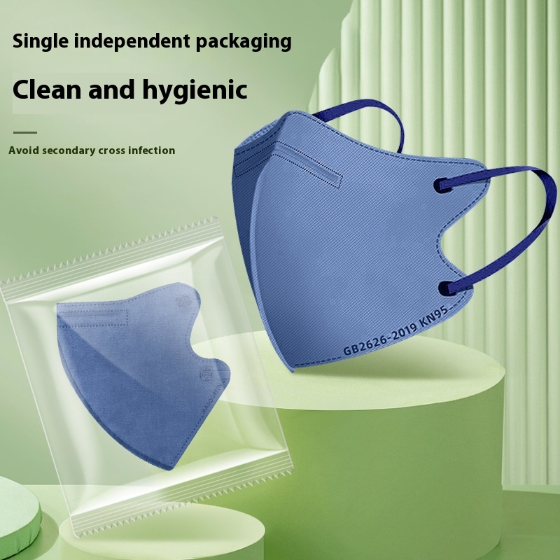 Three-dimensional Kn95 Disposable Four-layer Color Mask