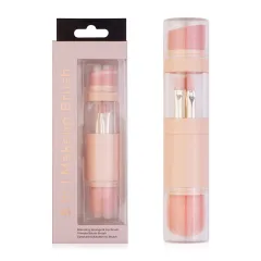 5-in-1 Makeup Brushes Multifunctional Portable Foundation Eyeshadow Puff Powder Maquillaje Cosmetic With Brush Cleaning Bowl - Pink - View 1
