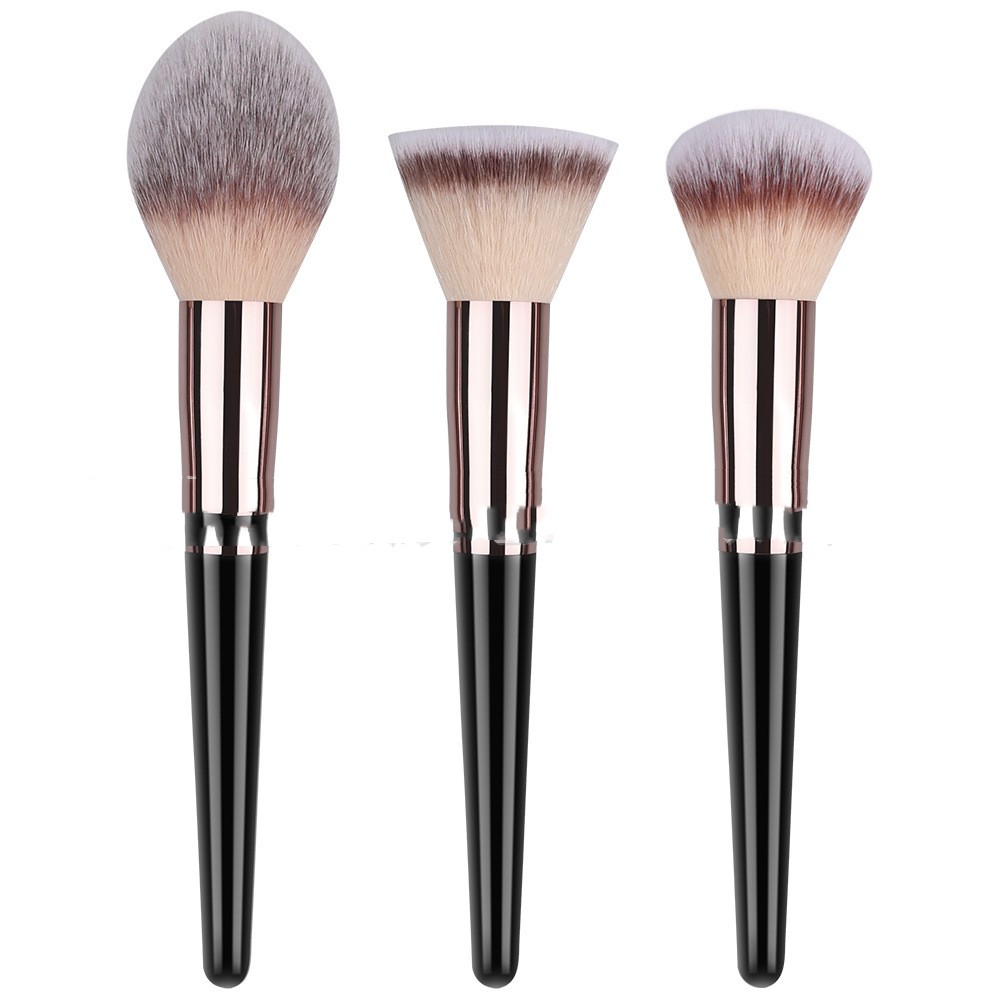 Black Makeup Brush Suit Powder Foundation Brush Eye Shadow