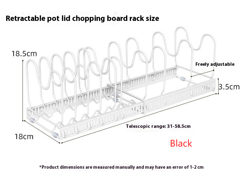 Black 10 Partition Wave Bottom