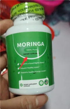 Moringa Leaves Capsules - 60 Tablets - View 1