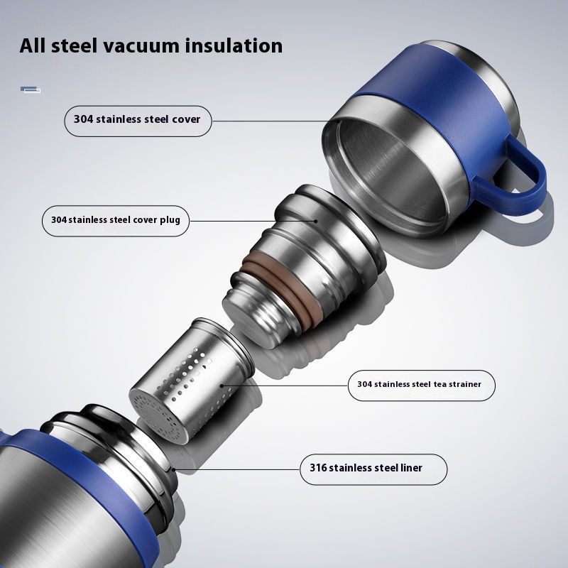 Fashion Personality Large Capacity Stainless Steel Cup