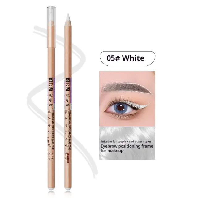 Wild Lines Marker Wooden Hard Core Waterproof And Sweat proof 5 White - Shop at LoveMi