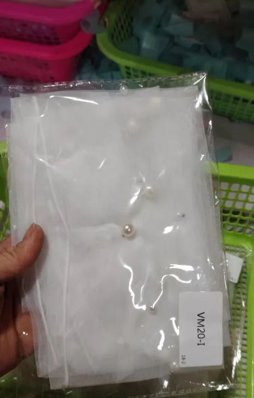 Japanese And Korean Bridal Pearl Gloves Accessories Vm20 Ivory - Shop at LoveMi