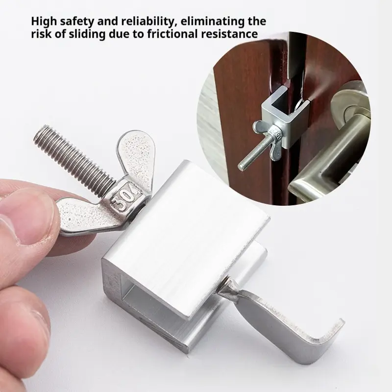 Door Stopper Portable Hotel Security Card Shackle Security Lock Against Predators