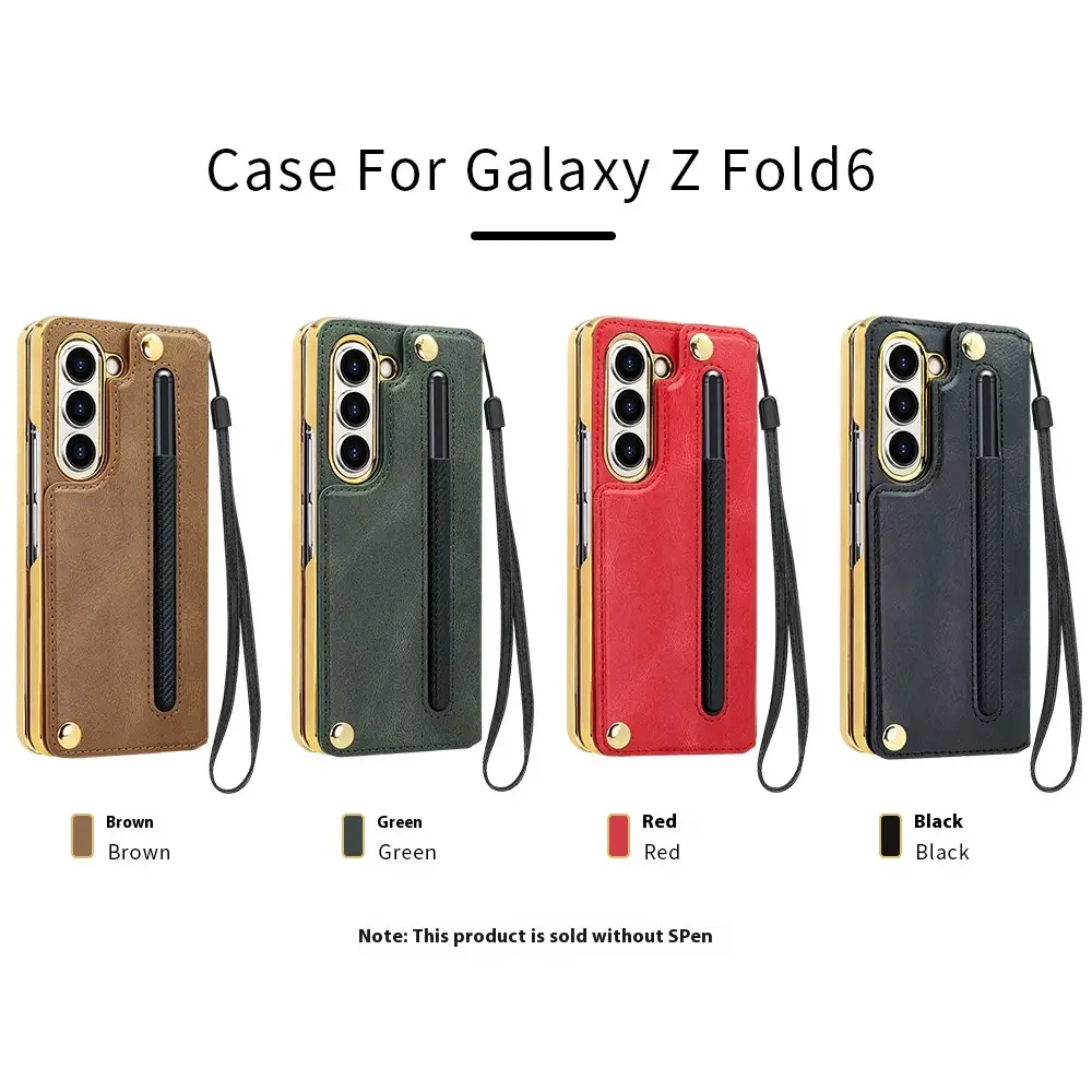 Phone Case Tempered Film Bracket With Pen Slot
