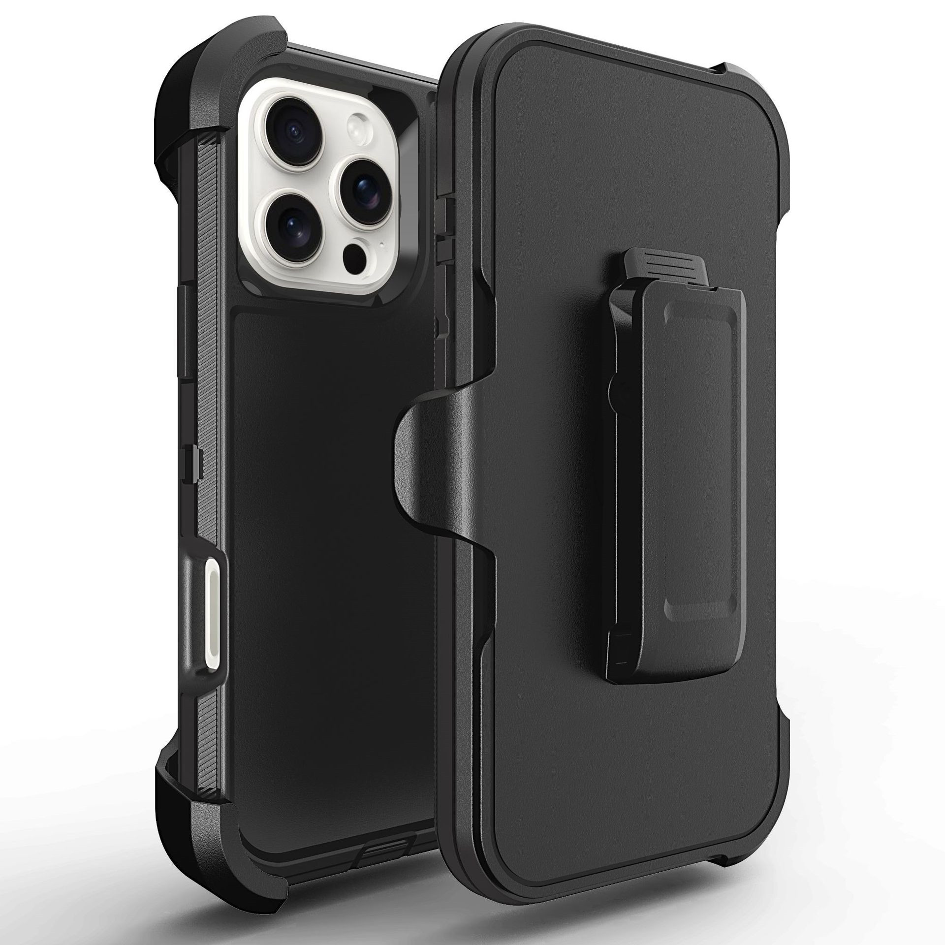 Three-in-one Solid-color Robot All-inclusive Drop-resistant Hard Shell