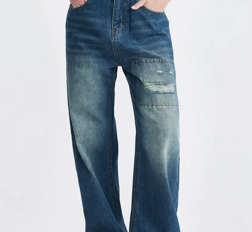 Fashion Loose Cool Vintage Jeans For Men