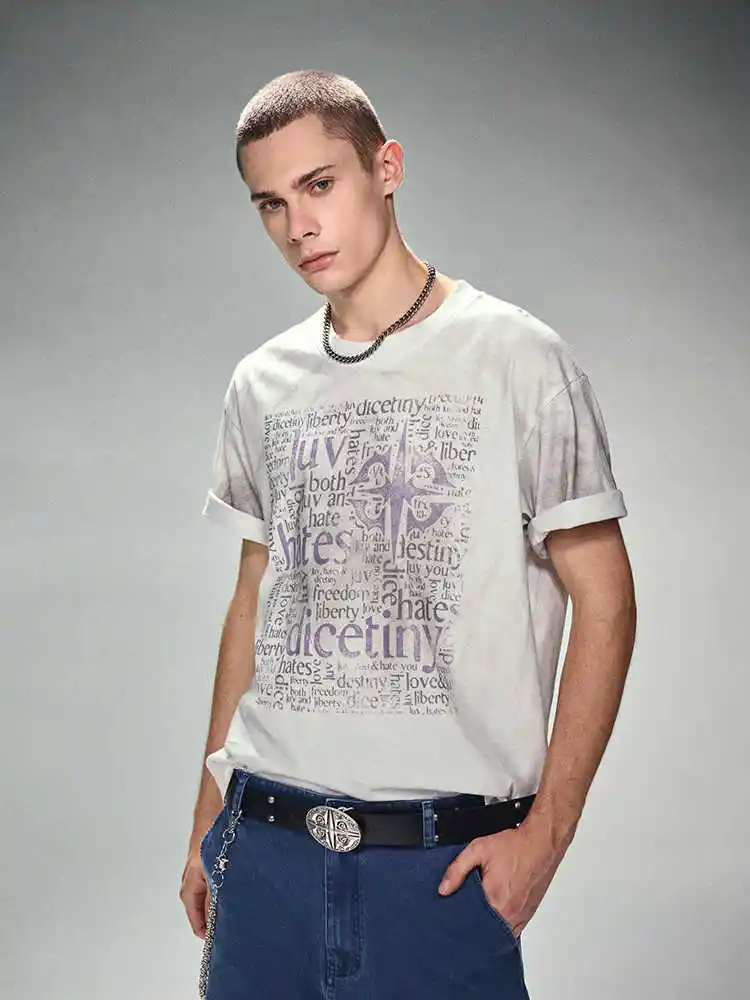 American High Street Couple's White Half Sleeve Top