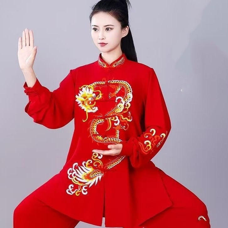 High end Tai Ji Suit Female Machine Embroidery Default - Shop at LoveMi
