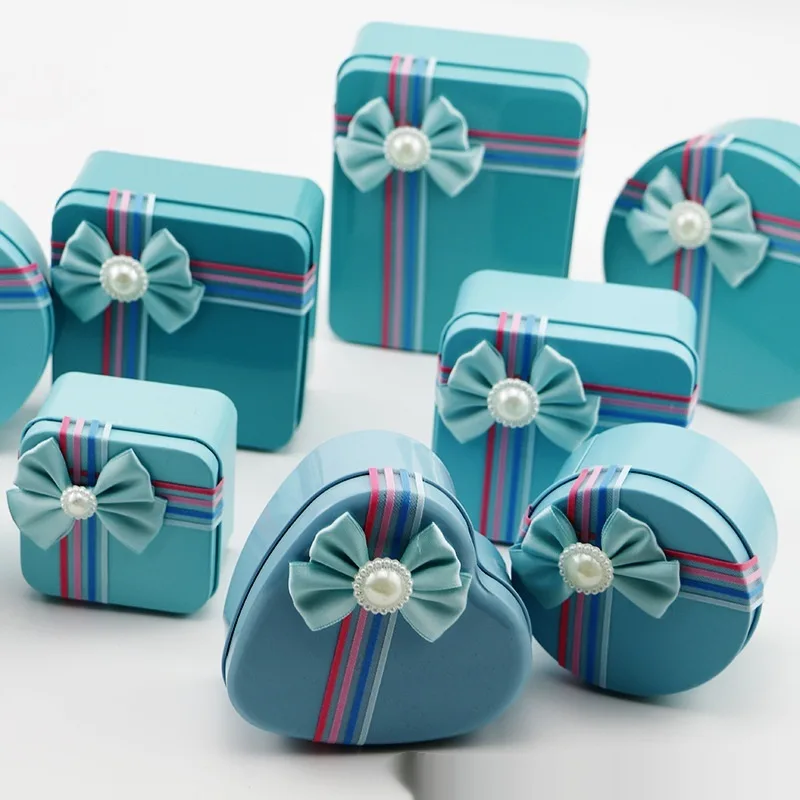 Wedding Supplies Candy Packaging Tinplate Boxes