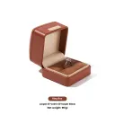Brown Ring Box