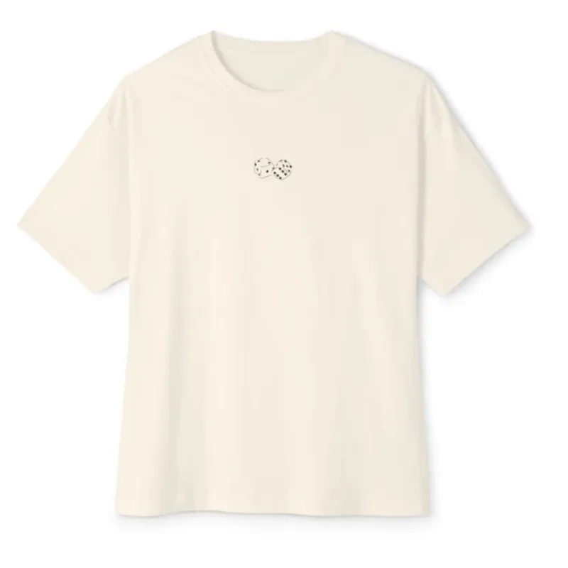 High Standards Unisex Oversized Boxy Tee - Tan