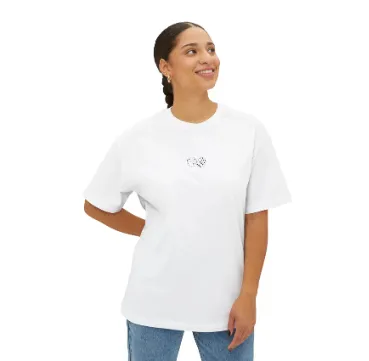 High Standards Unisex Oversized Boxy Tee White - Shop at LoveMi