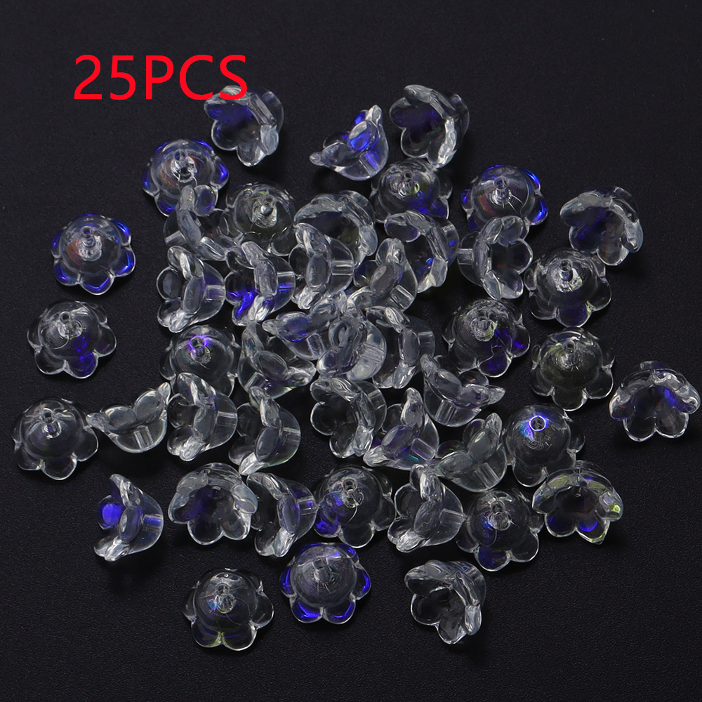 Glass Beads Lily Scattered Beads Diy Ornament Material
