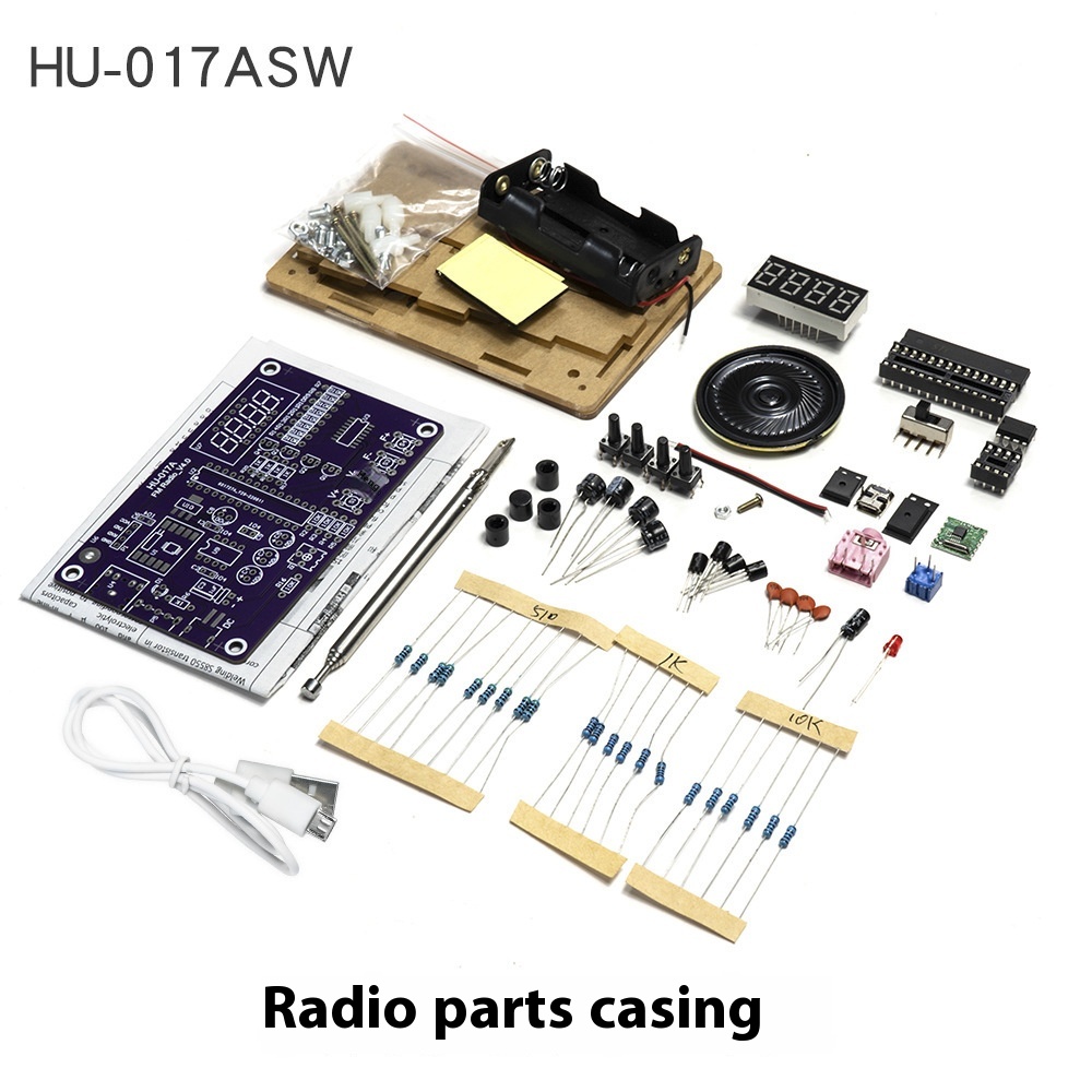 Radio Assembly Kit FM Circuit Board Making Electronic Production Welding Practice Parts