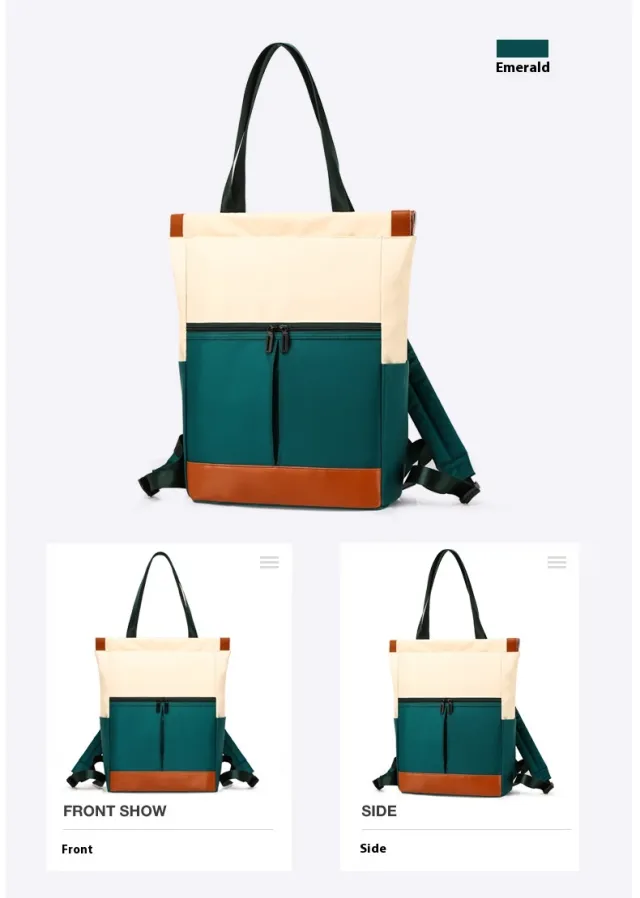 Women's Trendy Casual Travel Backpack Green - Shop at LoveMi