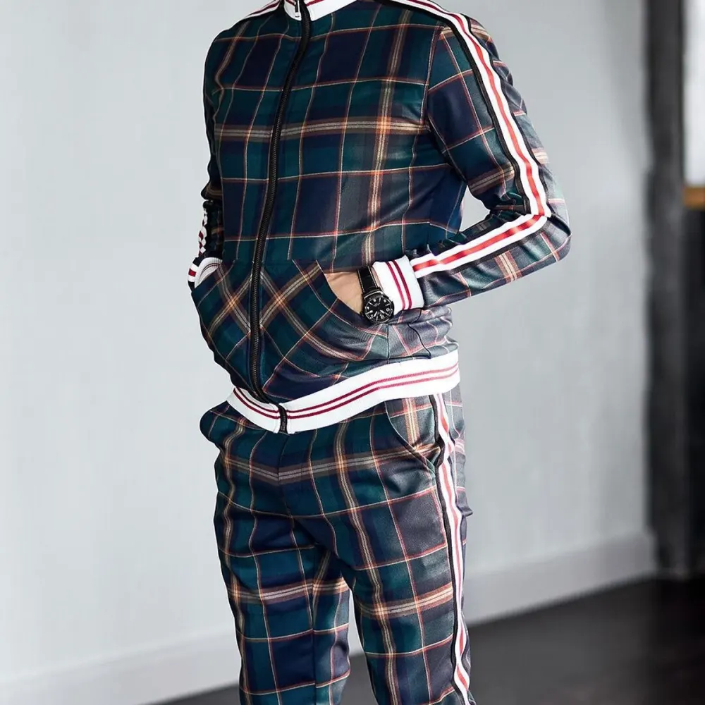 Tide Brand Plus Size Sportswear Two-piece Suit