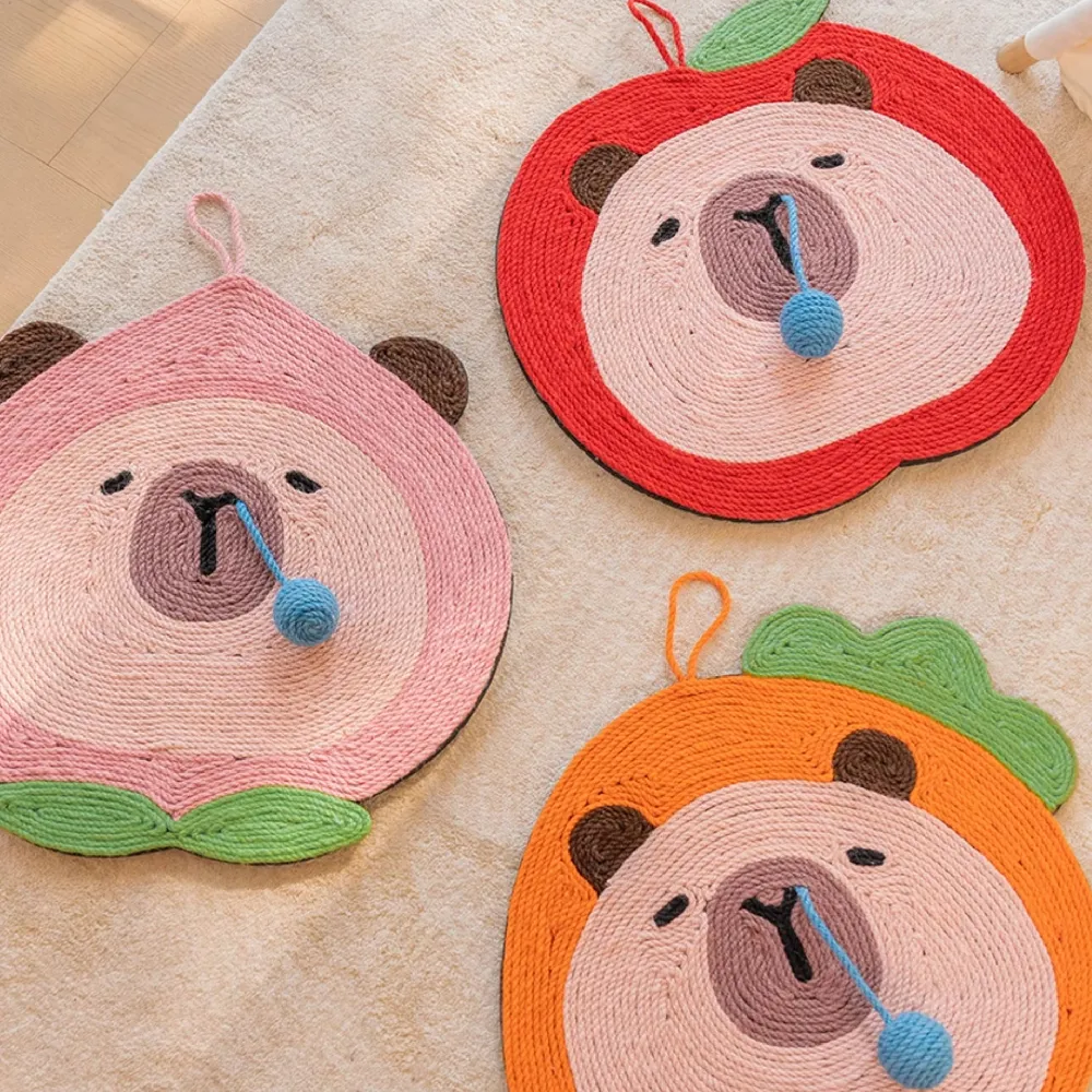 Fruit Dolphin Sisal Wall Cat Scratch Board