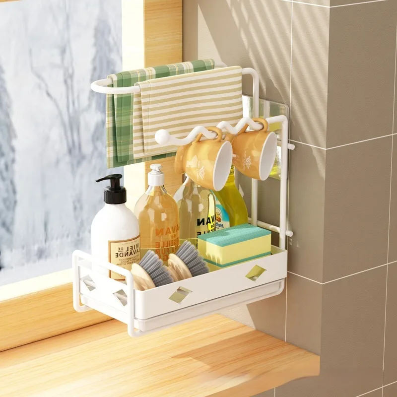 Rag Kitchen Supplies Chopsticks Draining Basket Storage Rack