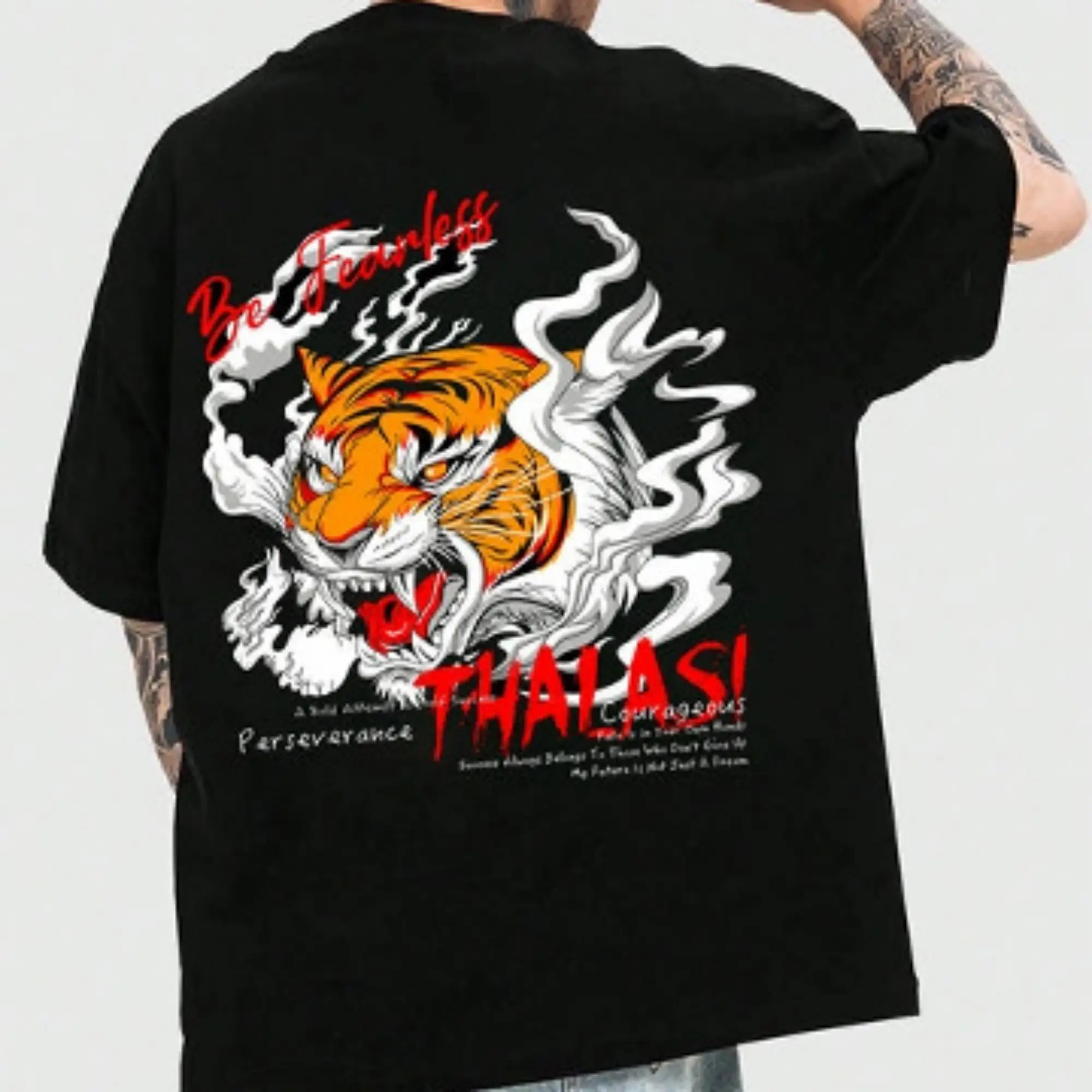 Men's High Quality Printed American T-shirt
