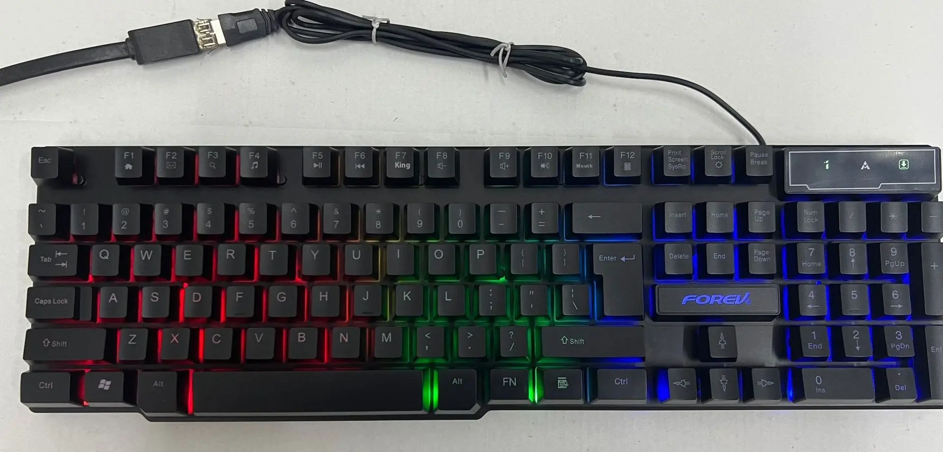 Wired Keyboard Luminous Desktop And Notebook Computer