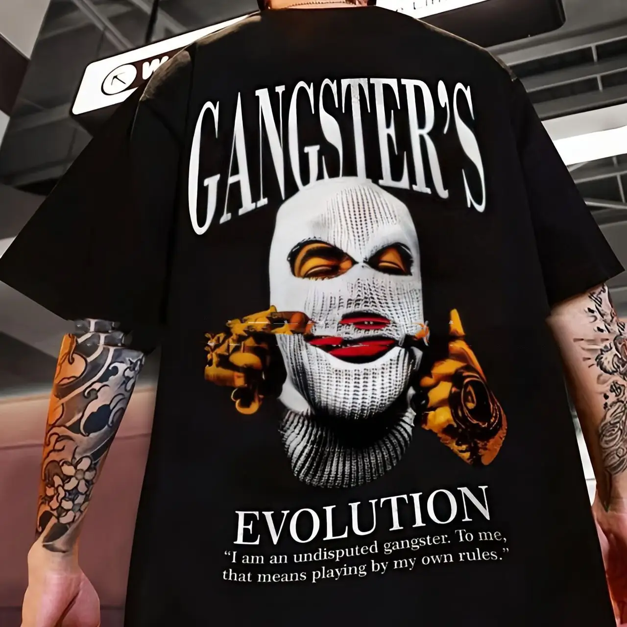 Men's 3D Digital Printed Short-sleeved T-shirt