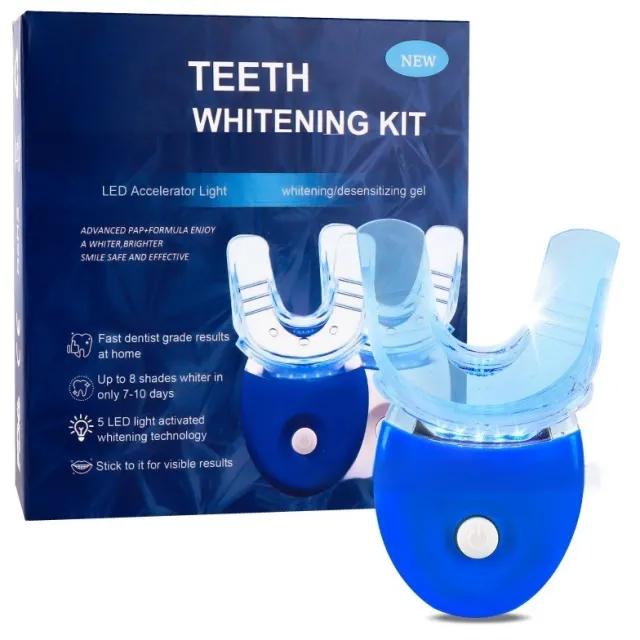 Oral Cleaning Care Suit Mini Portable Home Version Blue Light 6 Pack - Shop at LoveMi