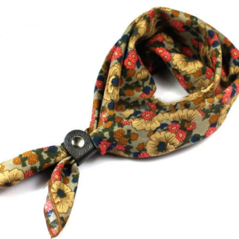 Men's and Women's Scarves Big Square Scarf Retro