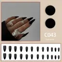 Pure Color Simple Nail Tips Advanced Sense view 2