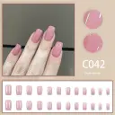 Pure Color Simple Nail Tips Advanced Sense view 4