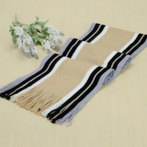 Autumn and Winter Fringed Men's Scarves