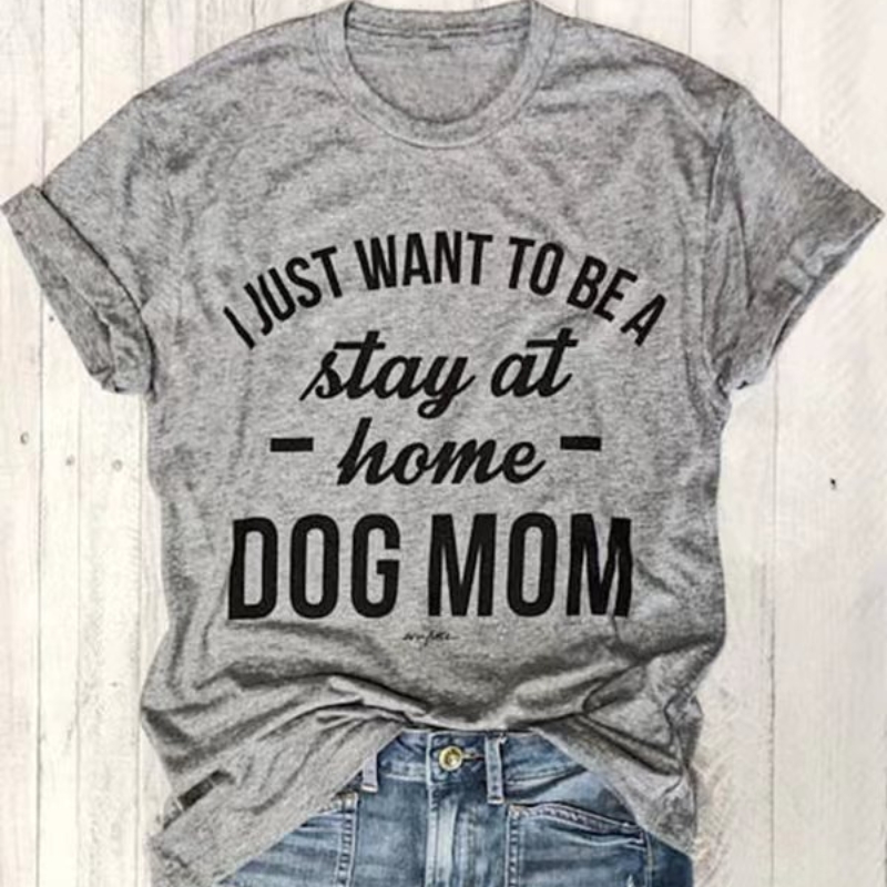 B001 Printed V-neck Short Sleeve