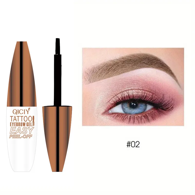 Tattoo Easy Peel Off Eyebrow Gel Cream Types Long-Lasting Smudge-Proof Sweat Resistant Waterproof Cosmetics - 05Style